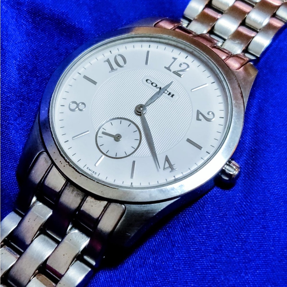 Coach Harrison Swiss Classic Small Second 40mm Men's Watch